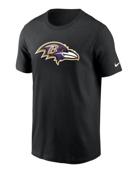 Nike T-shirt Essential Cotton Tee Baltimore Ravens black