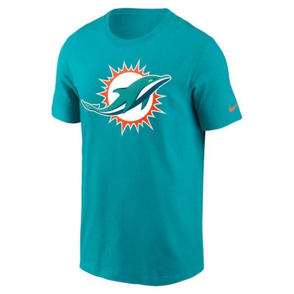 Nike T-shirt Essential Cotton Tee Miami Dolphins turbo green