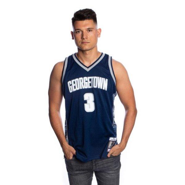 Mitchell & Ness Georgetown Hoyas #3 Allen Iverson navy Swingman Jersey