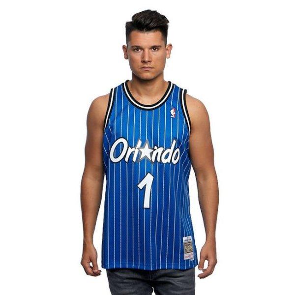 Mitchell & Ness Orlando Magic #1 Anfernee Hardaway royal Swingman Jersey