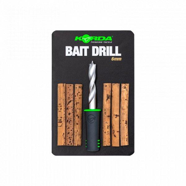 Korda Bait Drill csalifúró parafa rudakkal 8mm csalikönnyítő (KRT004)