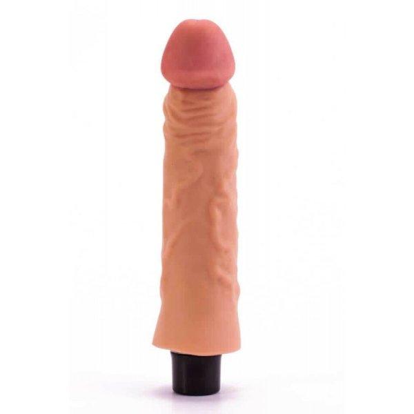 REAL SOFTEE Vibrating Dildo 3 bőrhatású vibrátor