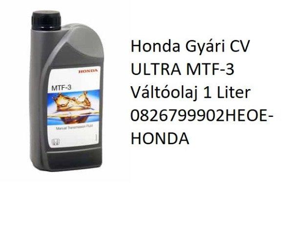 Honda Gyári CV ULTRA MTF-3 Váltóolaj 1 Liter 0826799902HEOE-HONDA