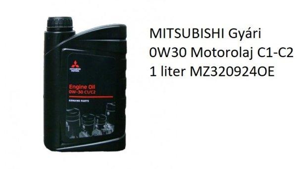 MITSUBISHI Gyári 0W30 Motorolaj C1-C2 1 liter MZ320924OE