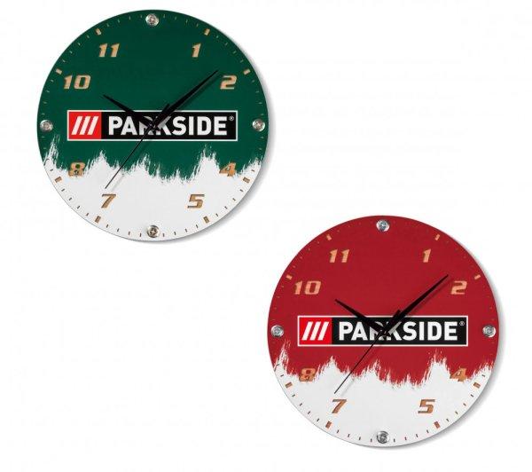 ParkSide 30 cm fa Design falióra pontos és csendes quartz óraművel, alkáli
elemmel