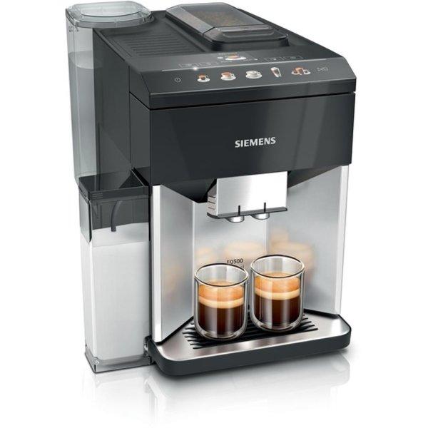 Siemens TQ513R01 automata kávéfőző iAroma System coffeeSelect Display
ezüst/fekete EQ500