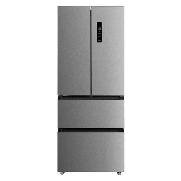 Midea MERF402FIE02 Francia ajtós szabadonálló hűtőszekrény inox MD0301007