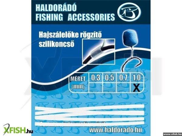 Haldorádó Hajszálelőke Rögzítő Szilikoncső 0,7Mm 5db/cs (HD-SZCS07)