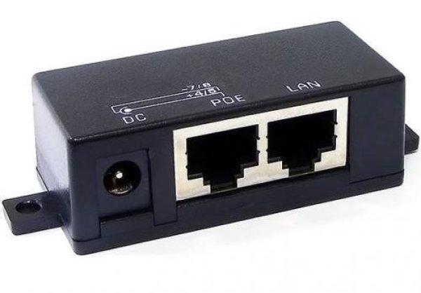 Nestron POE tápfeladó Passzív Power over Ethernet, DC, PoE és LAN aljzat