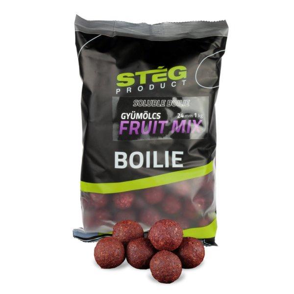 Stég Product Soluble Boilie 24mm Fruit Mix 1kg (SP112418)