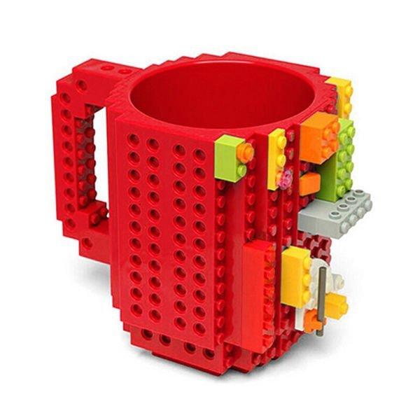 LEGO Bögre piros 350 ml