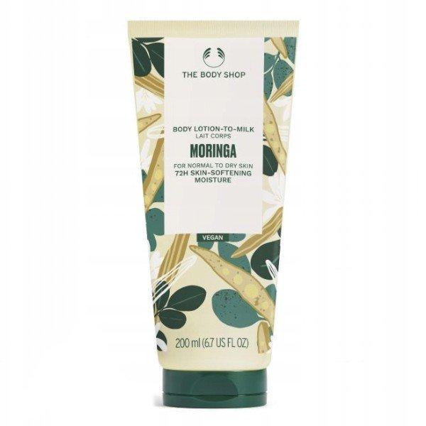 The Body Shop Testápoló tej normál és száraz
bőrre Moringa (Body Lotion) 200 ml