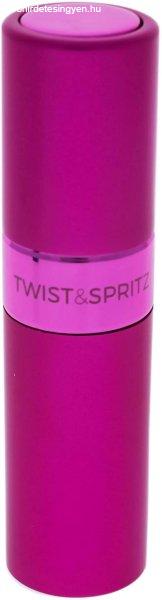 Twist & Spritz Twist & Spritz - újratölthető parfüm spray 8
ml (sötét rózsaszín)