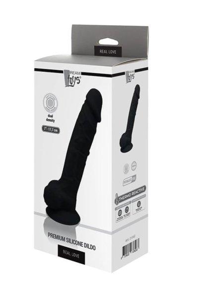  Dream Toys Real Love Dildo 7 inch Black 