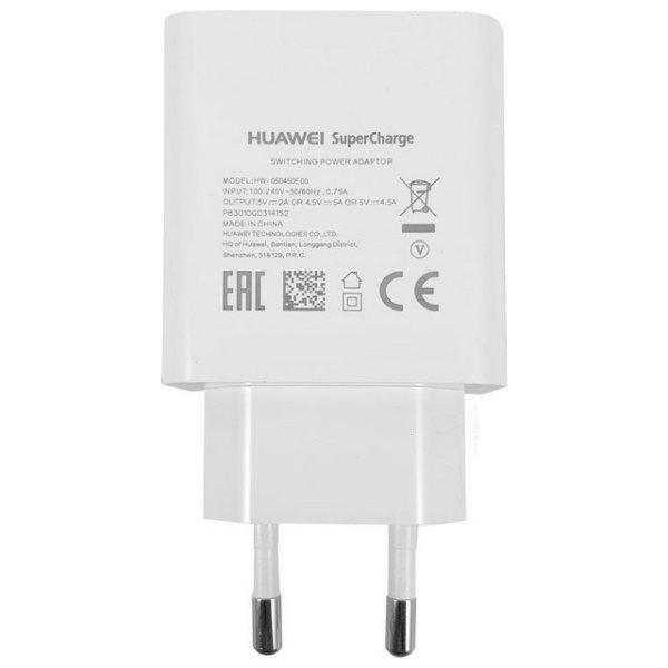 Huawei AP81 HW-050450E00 fehér gyári hálózati gyors töltőfej (SuperCharge)
5A 22,5W