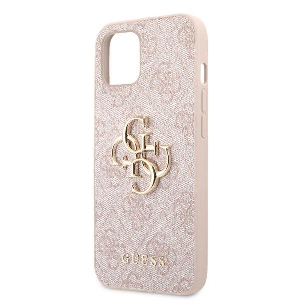 Guess Apple iPhone 13 Pro (6.1) PU 4G Metal Logo hátlapvédő tok pink
(GUHCP13L4GMGPI)