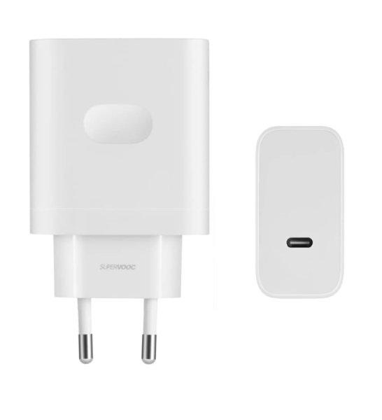 Oppo SUPERVOOC VCB8HBEH gyári hálózati fehér gyorstöltőfej USB-C
csatlakozóval 80W 7.3A