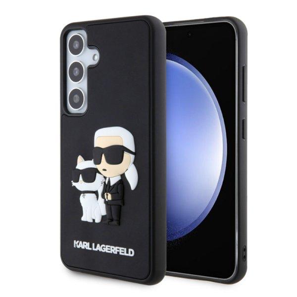 Karl Lagerfeld 3D Rubber Karl and Choupette Samsung S921 Galaxy S24 (2024)
hátlapvédő tok fekete (KLHCS24S3DRKCNK)