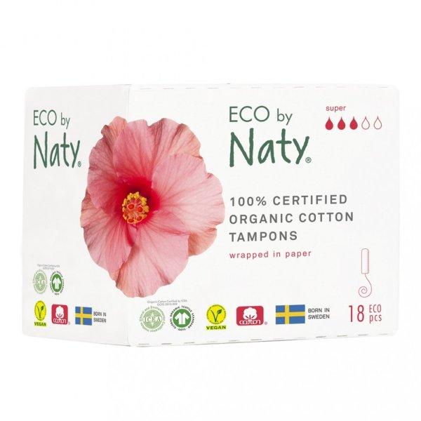 ECO BY NATY tampon (18 db) - super