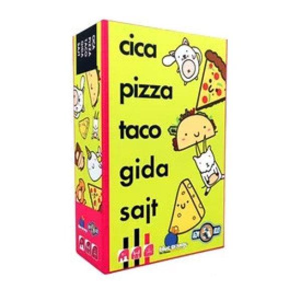 Cica, pizza, taco, gida, sajt - társasajáték