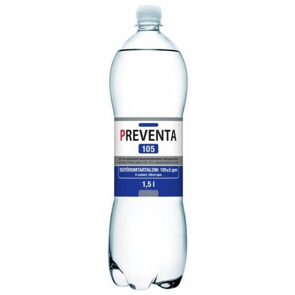 Preventa 105 csökk. deutériumtartalmú szénsavmentes ivóvíz 1500 ml