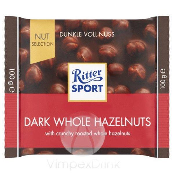 Ritter Sport Selection csokoládé Ét-egészmogyoró 100g