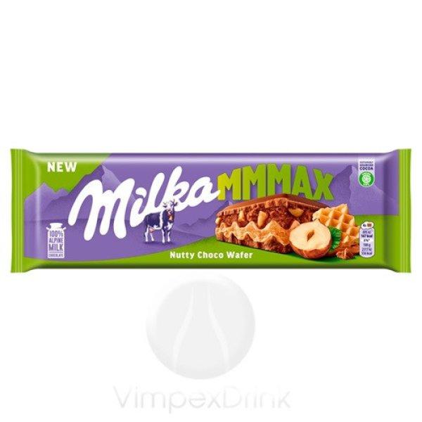 Milka Max Nutty Choco Wafer táblás 270g