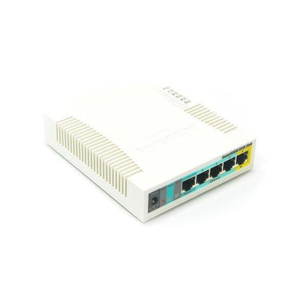 MIKROTIK Wireless Router RouterBOARD 2,4GHz, 5x100Mbps, 300Mbps, Menedzselhető,
Asztali - RB951UI-2ND