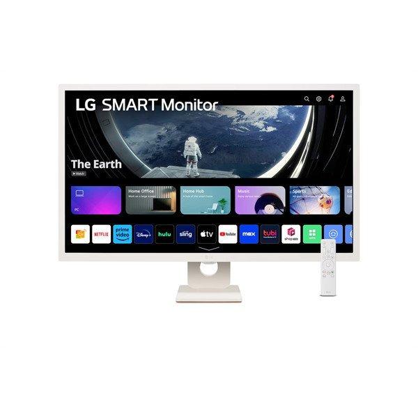 LG Smart IPS monitor 31.5" 32SR50F-W, 1920x1080, 16:9, 250cd/m2, 8ms,
2xHDMI/2xUSB/Bluetooth/AirPlay, hangszóró