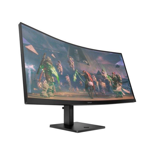 OMEN by HP 34" Ívelt Gaming monitor 34c WQHD AG 3440x1440 165Hz 400cd,
3000:1, 1ms, DisplayPort, HDMI - fekete