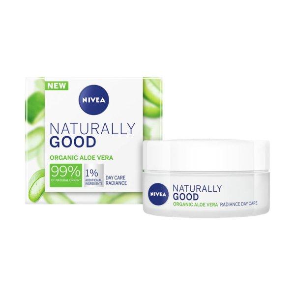 Nivea Bőrvilágosító nappali krém Naturally Good (Day
Care Radiance) 50 ml