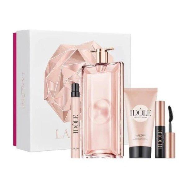 Lancôme Idôle - EDP 100 ml + EDP 10 ml + testápoló 50 ml +
fekete szempillaspirál 2,5 ml