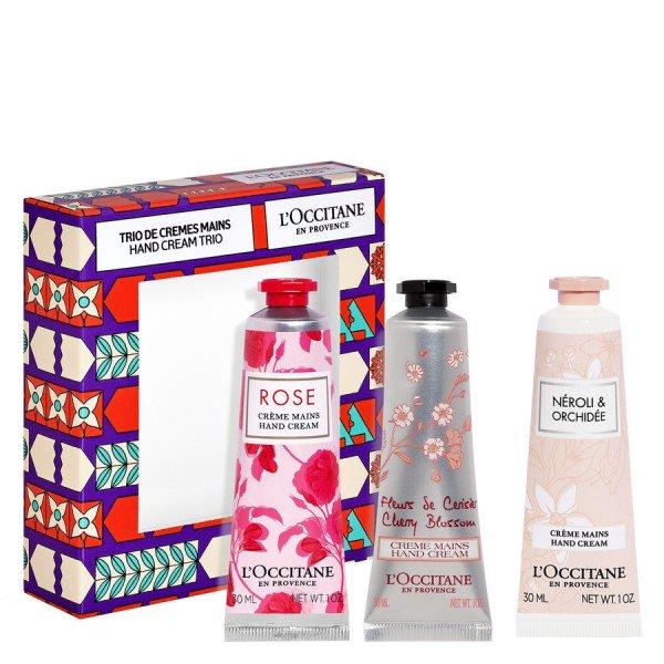 L`Occitane en Provence Ajándékcsomag Hand Cream Floral Trio