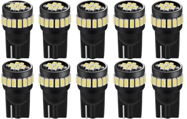 10db-os T10-4024SMD - fehér - 12V