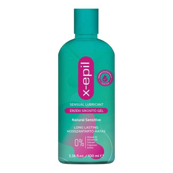 X-Epil Natural Sensitive - érzéki síkosító gél (100ml)