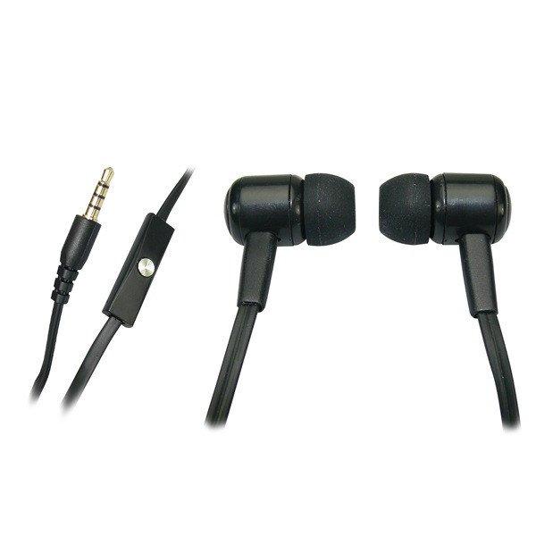 Sandberg Fülhallgató - Speak n Go (fekete; mikrofon; 3.5mm jack; válasz gomb;
1,2m kábel)