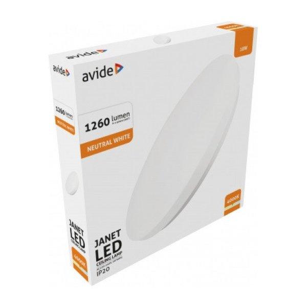 Avide ACLO33NW-18W-JAN led mennyezeti lámpa