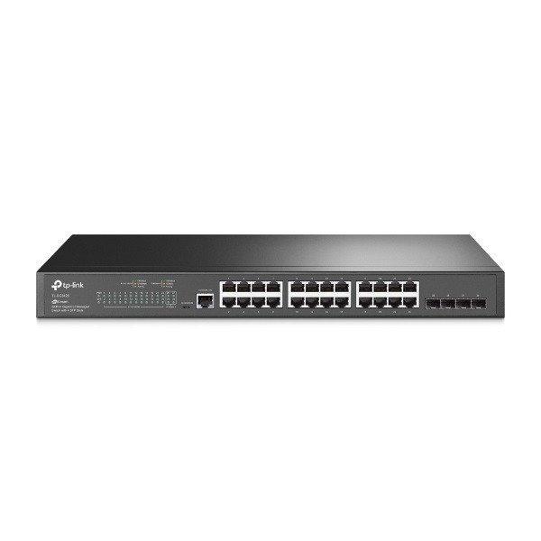 TP-Link Switch Smart - TL-SG3428 JetStream (L2,L2+; IPv6; 24port 1Gbps + 4port
1Gbps SFP + Console port)