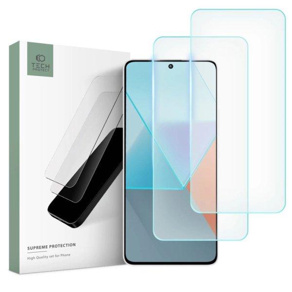 Tech-Protect Supreme edzett üveg Xiaomi Redmi Note 13 / Xiaomi Redmi Note 13
Pro / Xiaomi Redmi Note 13 5G / Xiaomi Redmi Note 13 Pro 5G