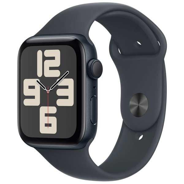 Apple Watch SE 2024 GPS 40mm Midnight Aluminium Case with Ink Sport Loop