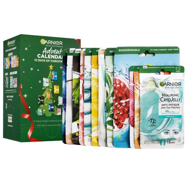 Garnier Adventi naptár Tissue Mask