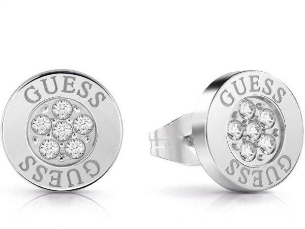 Guess Csillogó fülbevaló Swarovski kristályokkal UBE78022