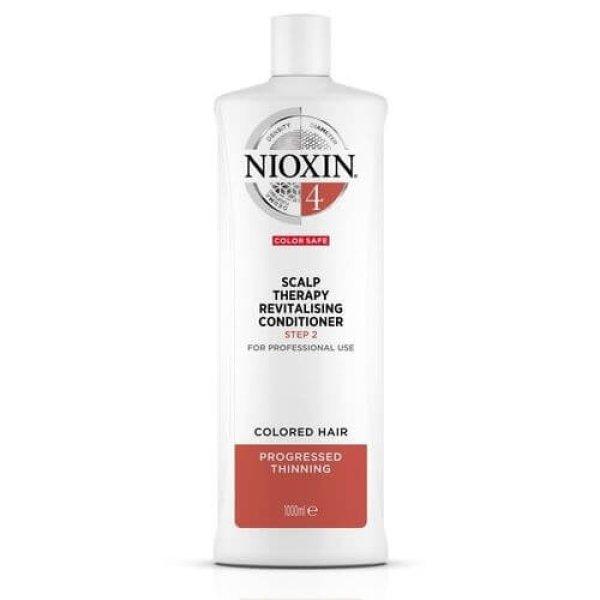 Nioxin Bőrrevitalizáló vékonyszálú, enyhén
elvékonyodó festett hajra System 4 (Conditioner System 4) 1000 ml