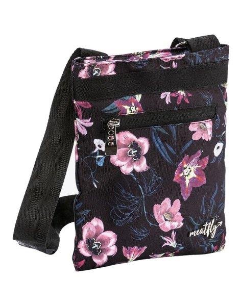 Meatfly Női crossbody kézitáska Dixie, Hibiscus Black