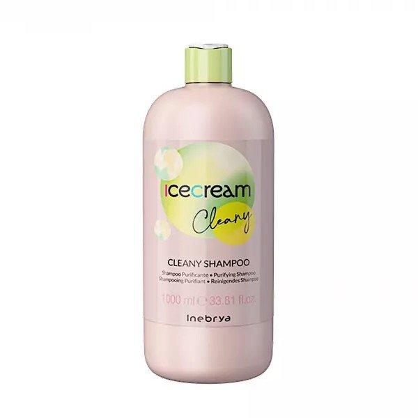 Inebrya Tisztító sampon érzékeny fejbőrre Ice Cream
Cleany (Cleany Shampoo) 1000 ml