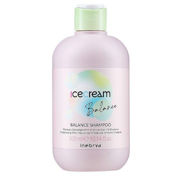 Inebrya Sampon zsíros hajra és fejbőrre Ice Cream Balance
(Shampoo) 300 ml