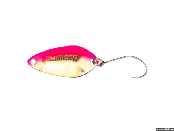 Shimano Cardiff Search Swimmer Villantó Pink Gold 27mm 2,5g 1db/csomag