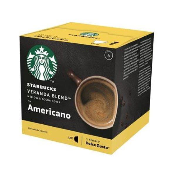 Kávékapszula, 12 db, STARBUCKS by Dolce Gusto®, "Veranda Blend
Americano"