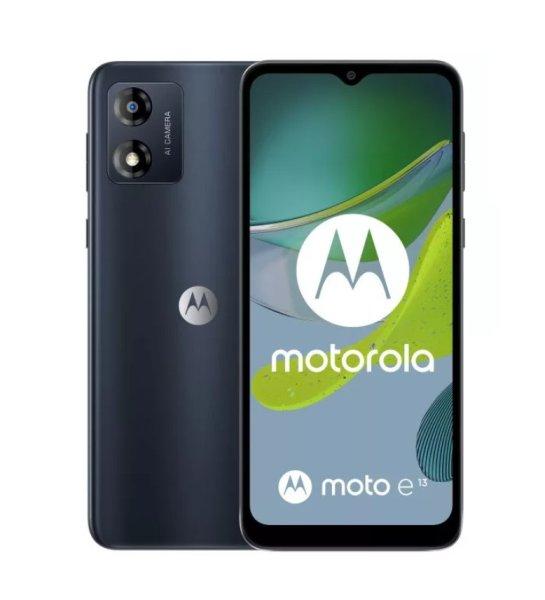 Motorola Moto E13 2/64GB Dual SIM kártyafüggetlen érintős mobiltelefon,
fekete