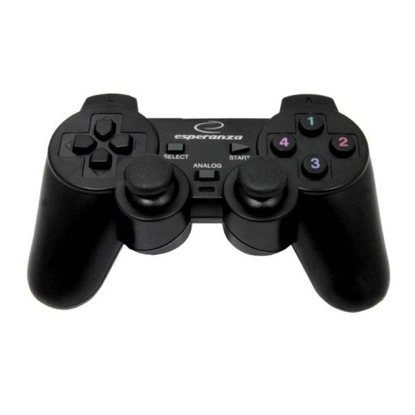 Esperanza EG102 vezetékes gamepad (fekete)